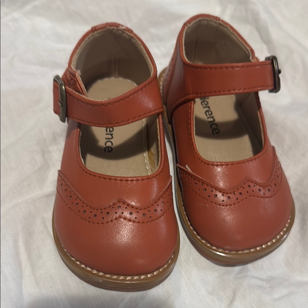 Classic Brown Kids Shoes